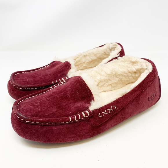 UGG Shoes - UGG Australia Ansley Suede Shearing Moccasins